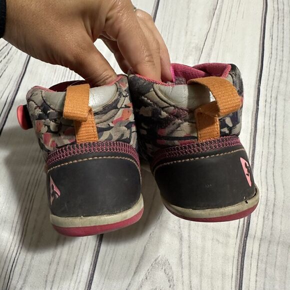 Plae Girls Sneakers Size 1 Max Deep Space Purple Summer - Picture 7 of 10